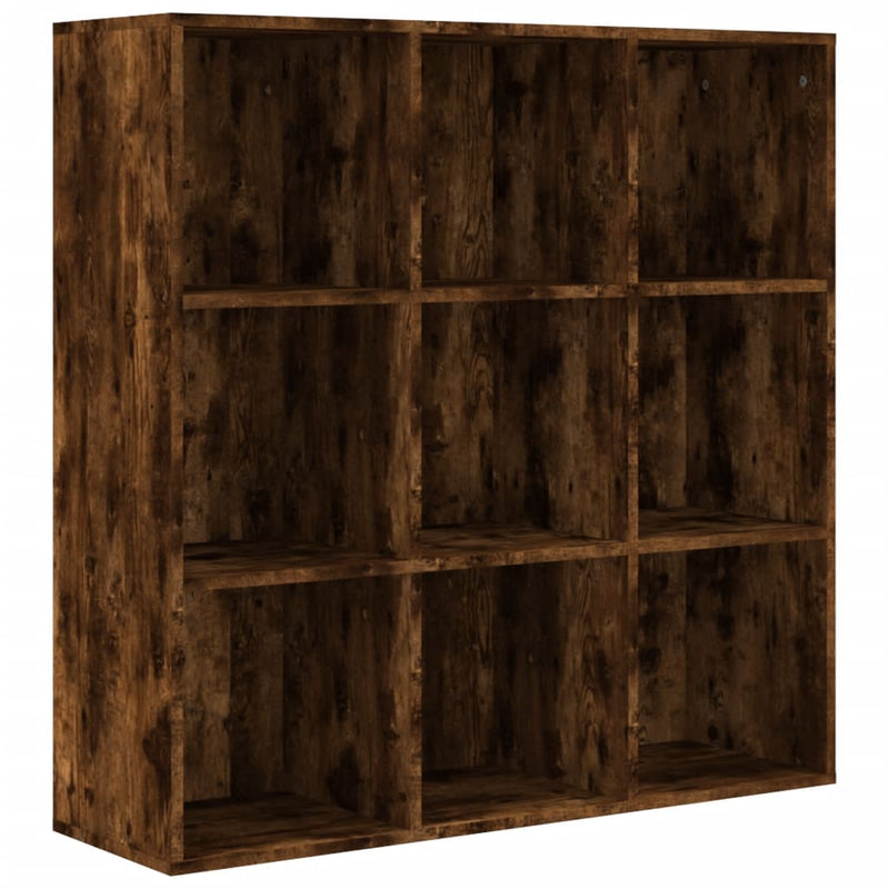 Bücherschrank Räuchereiche 98x29x97,5 cm