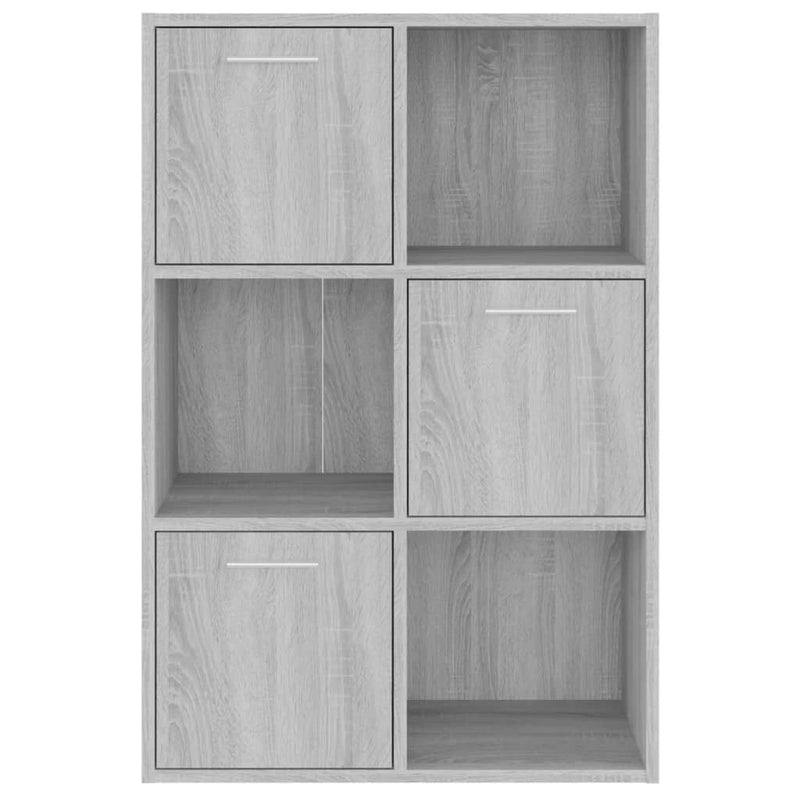 Lagerschrank Grau Sonoma 60x29,5x90 cm