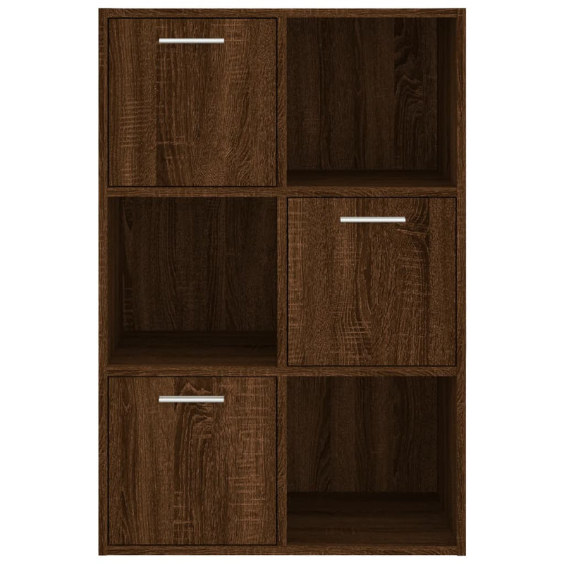 Lagerschrank Braun Eichen-Optik 60x29,5x90 cm