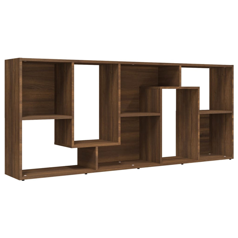 Bücherregal Braun Eiche 67x24x161 cm Holzwerkstoff