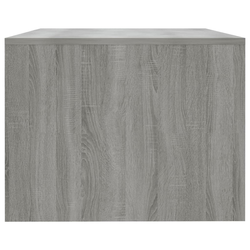 Couchtisch Grau Sonoma 102x55x42 cm Holzwerkstoff