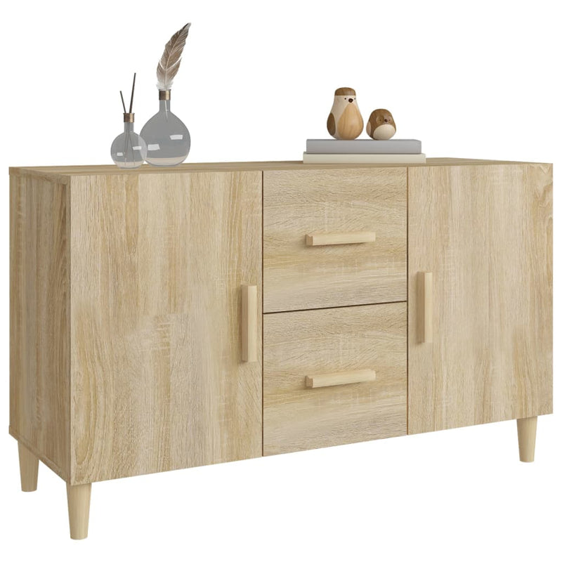 Sideboard Sonoma-Eiche 100x36x60 cm Holzwerkstoff