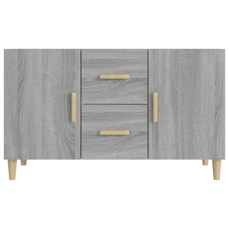 Sideboard Grau Sonoma 100x36x60 cm Holzwerkstoff