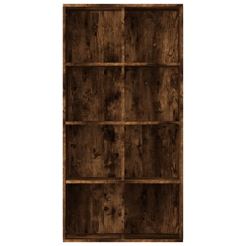 Bücherregal/Sideboard Räuchereiche 66×30×130 cm Holzwerkstoff