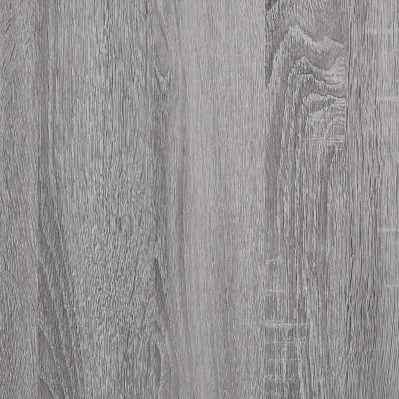 Schuhschrank Grau Sonoma 80x35,5x180 cm Holzwerkstoff