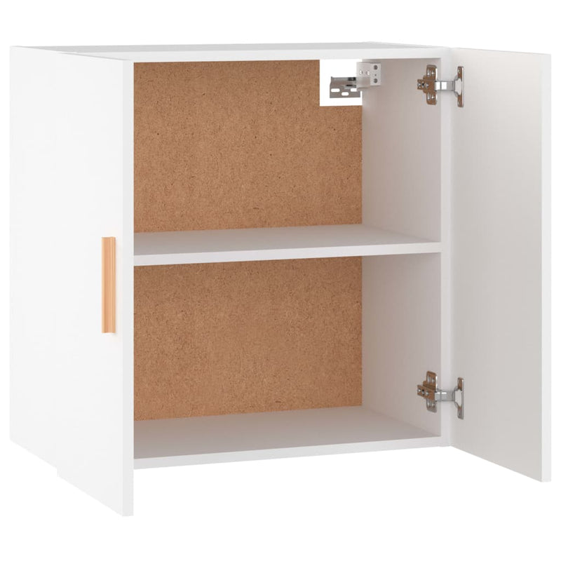 Wandschrank Weiß 60x30x60 cm Holzwerkstoff