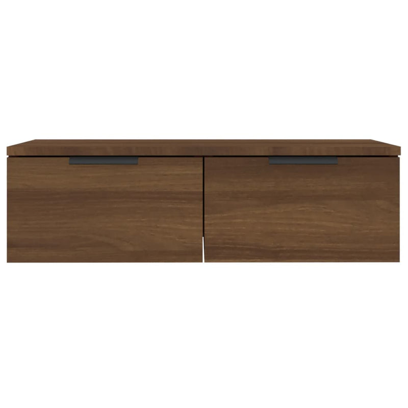 Wandschrank Braun Eichen-Optik 68x30x20 cm Holzwerkstoff