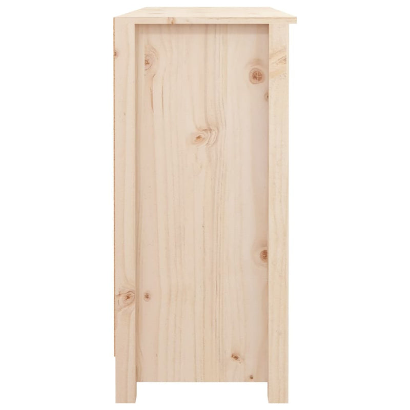 Sideboard 100x35x74,5 cm Massivholz Kiefer