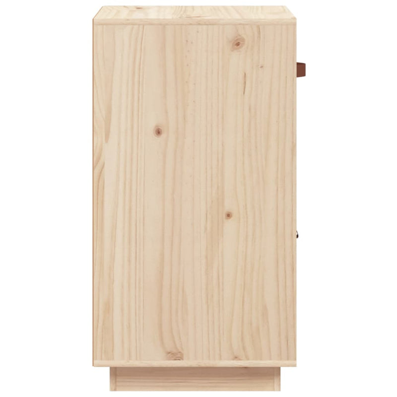 Sideboard 34x40x75 cm Massivholz Kiefer
