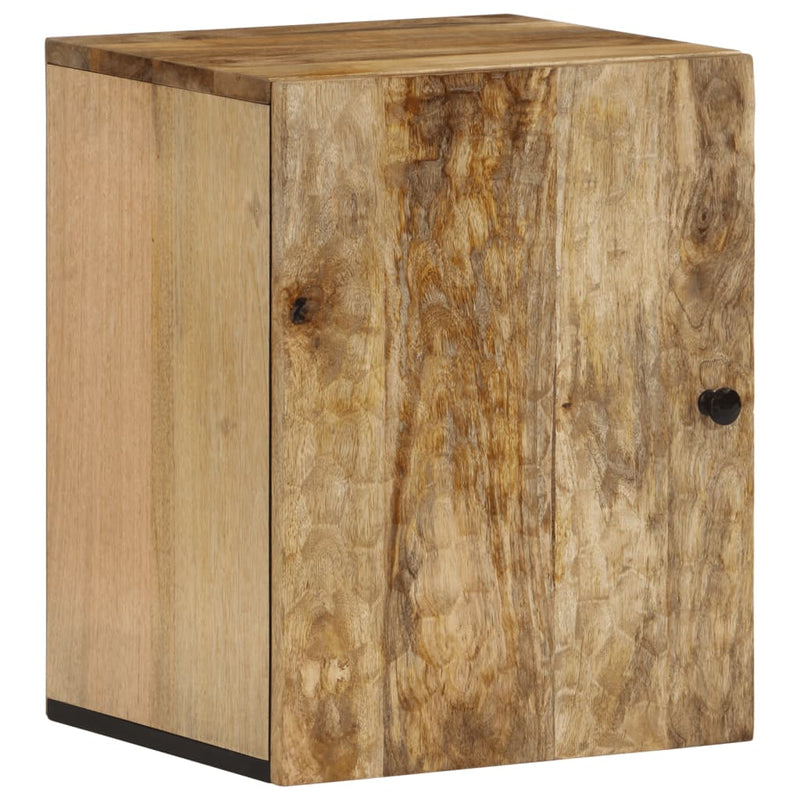 Bad-Wandschrank 38x33x48 cm Massivholz Mango