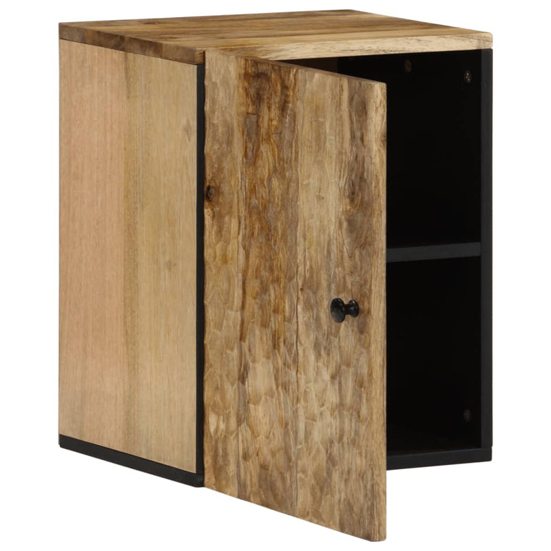 Bad-Wandschrank 38x33x48 cm Massivholz Mango