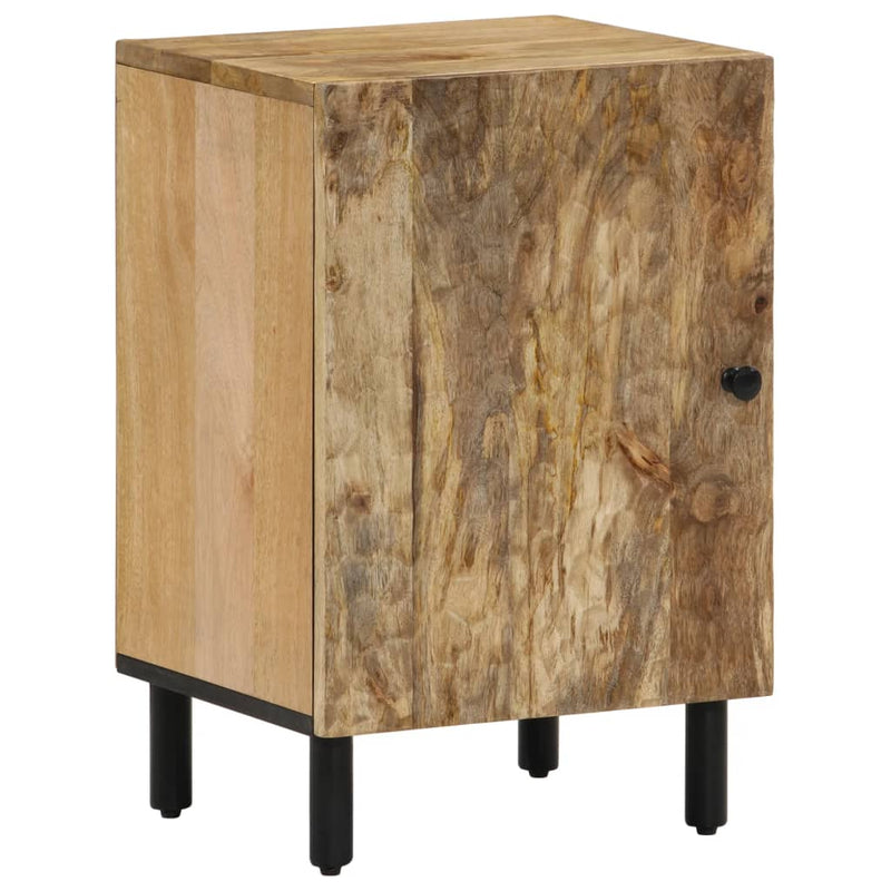 Badschrank 38x33x58 cm Massivholz Mango