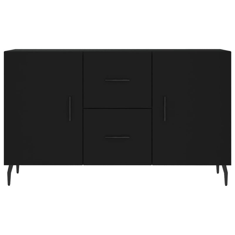 Sideboard Schwarz 100x36x60 cm Holzwerkstoff