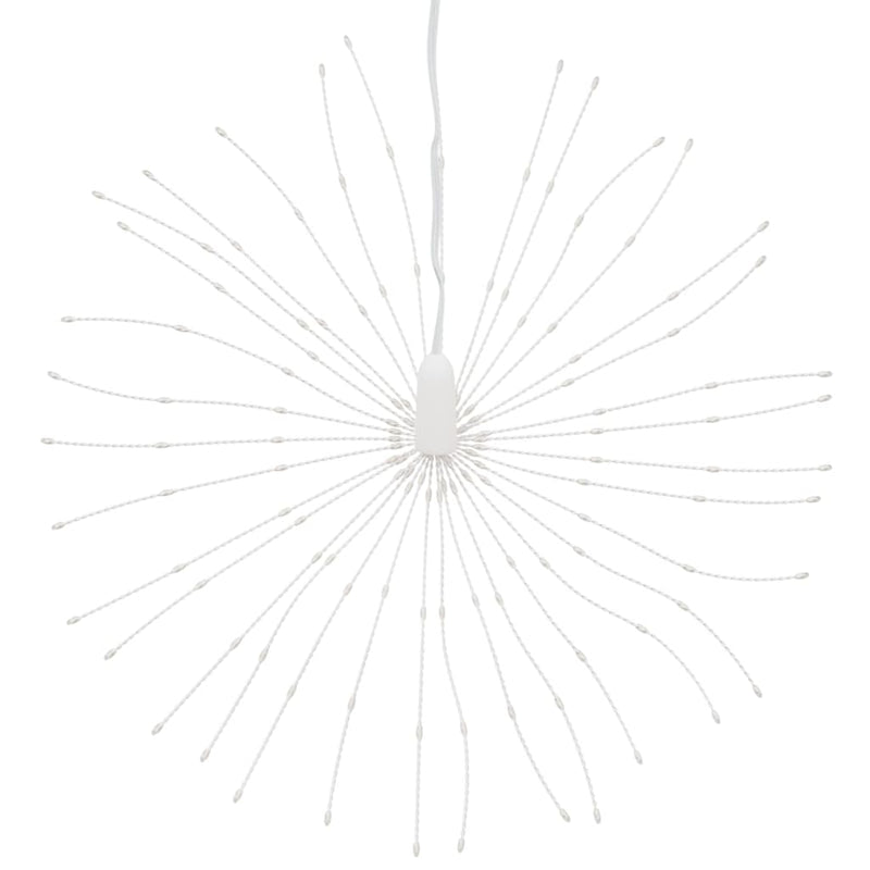 Weihnachtsbeleuchtungen Feuerwerk 4 Stk. 140 LEDs Warmweiß 17cm