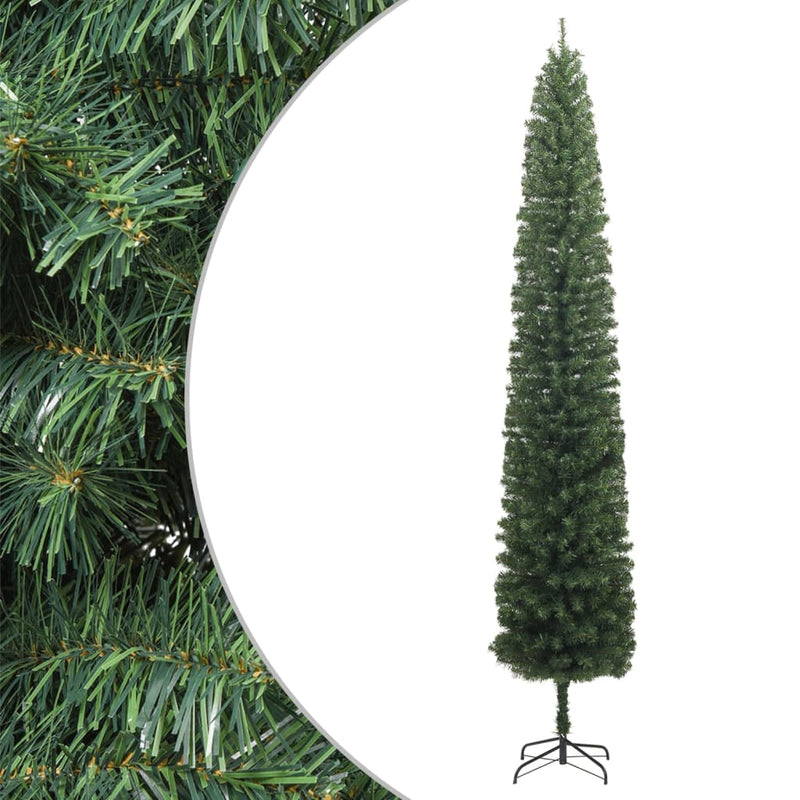 Weihnachtsbaum Schlank mit Ständer 270 cm PVC