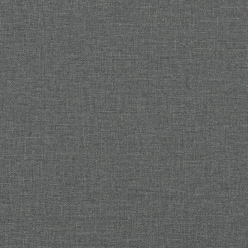 Tagesbett Ausziehbar mit Schubladen Dunkelgrau 80x200 cm Stoff