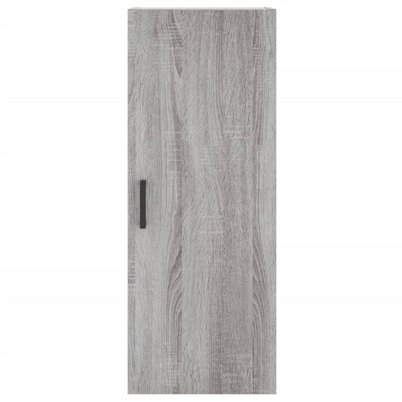 Highboard Grau Sonoma 34,5x34x180 cm Holzwerkstoff