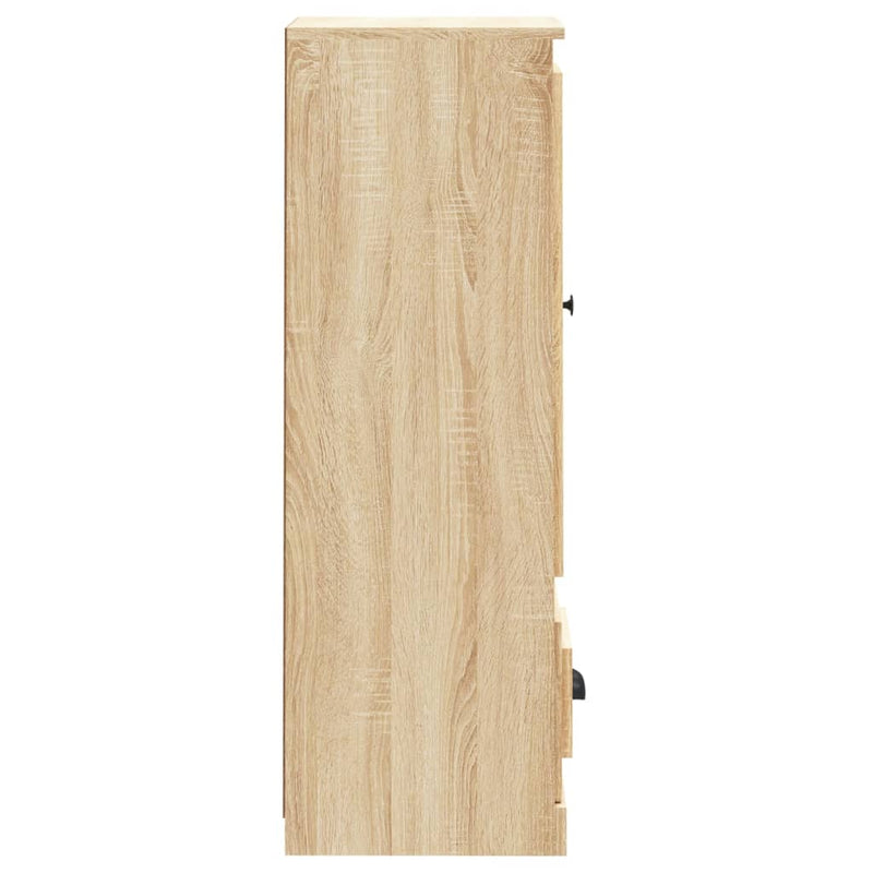 Highboard Sonoma-Eiche 36x35,5x103,5 cm Holzwerkstoff