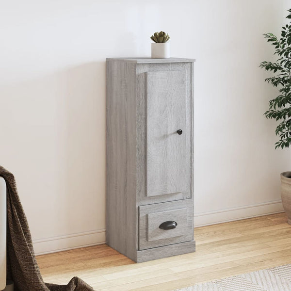 Highboard Grau Sonoma 36x35,5x103,5 cm Holzwerkstoff