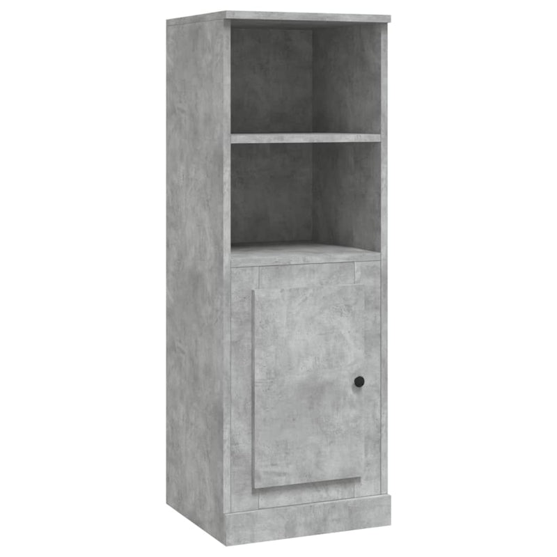 Highboard Betongrau 36x35,5x103,5 cm Holzwerkstoff