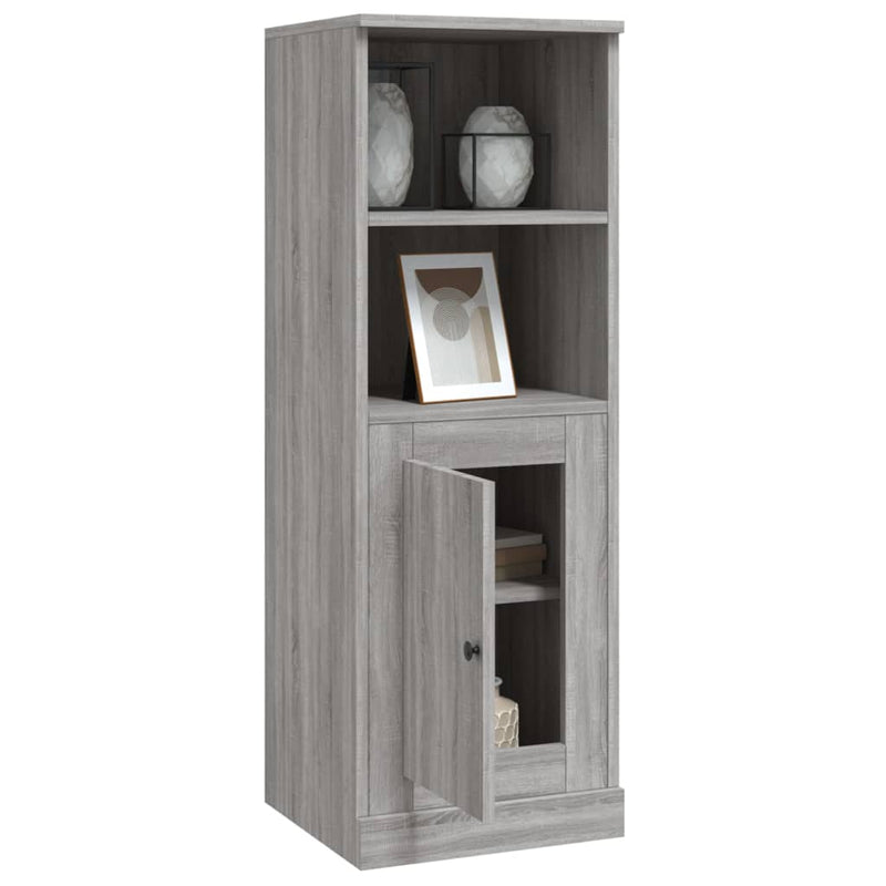 Highboard Grau Sonoma 36x35,5x103,5 cm Holzwerkstoff