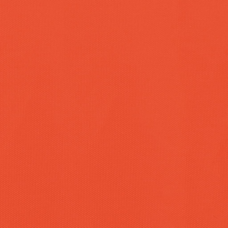 Fahrradanhänger Orange Oxford-Gewebe und Eisen