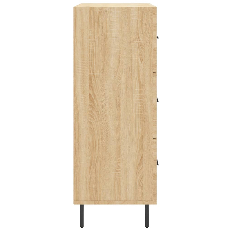 Sideboard Sonoma-Eiche 69,5x34x90 cm Holzwerkstoff