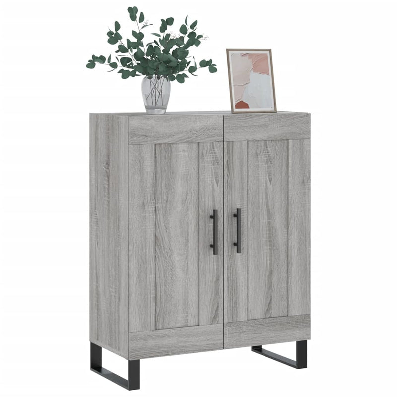 Sideboard Grau Sonoma 69,5x34x90 cm Holzwerkstoff