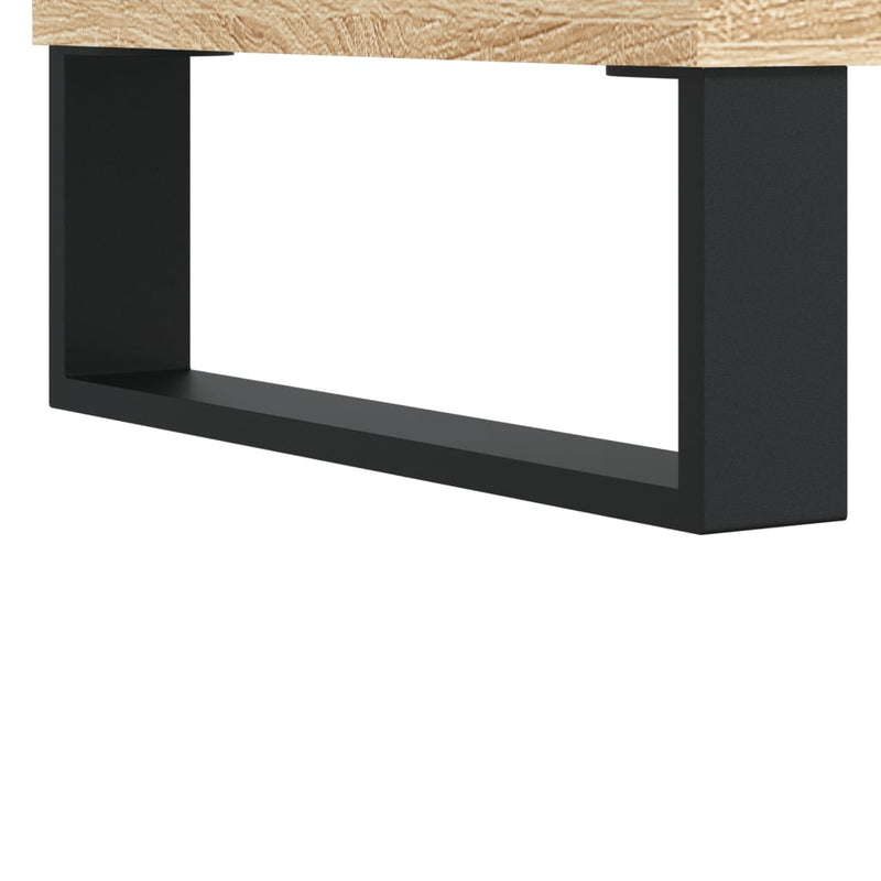 Badschrank Sonoma-Eiche 58x33x60 cm Holzwerkstoff