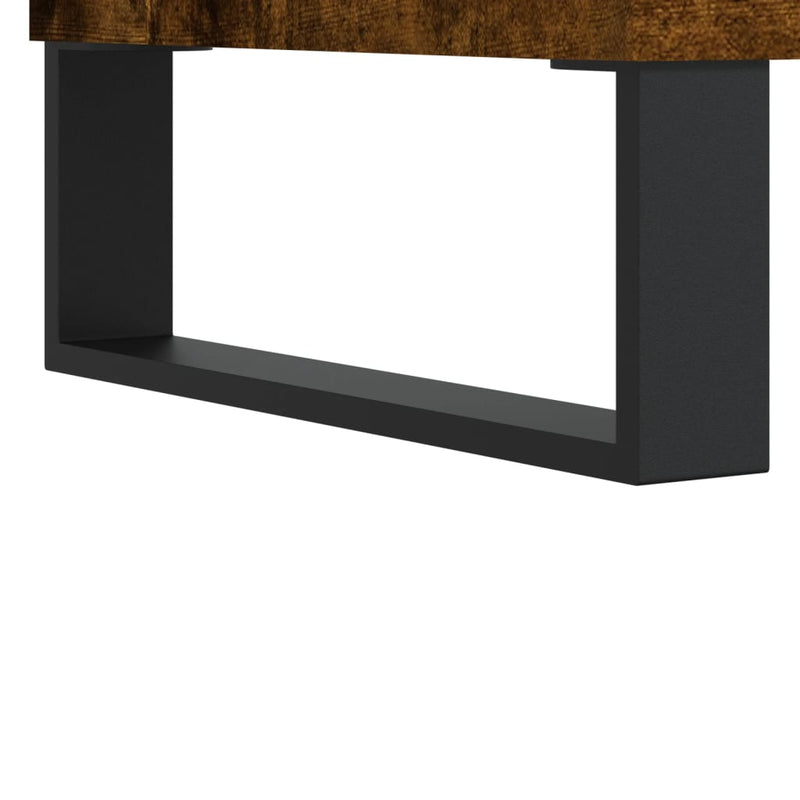 Badschrank Räuchereiche 58x33x60 cm Holzwerkstoff