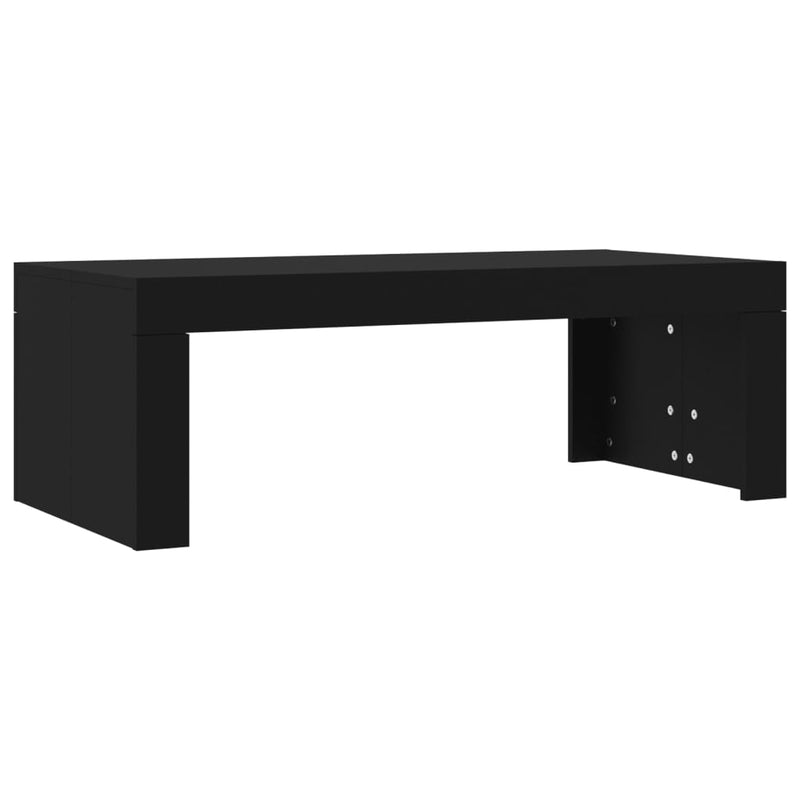 Couchtisch Schwarz 102x50x36 cm Holzwerkstoff