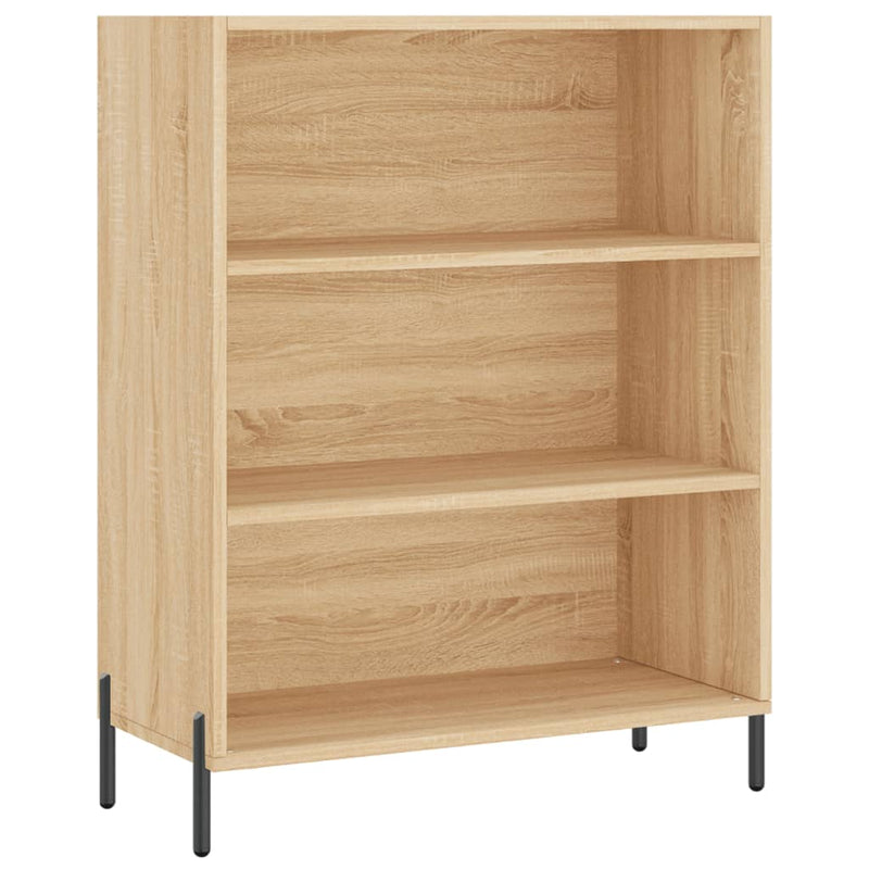 Highboard Sonoma-Eiche 69,5x32,5x180 cm Holzwerkstoff