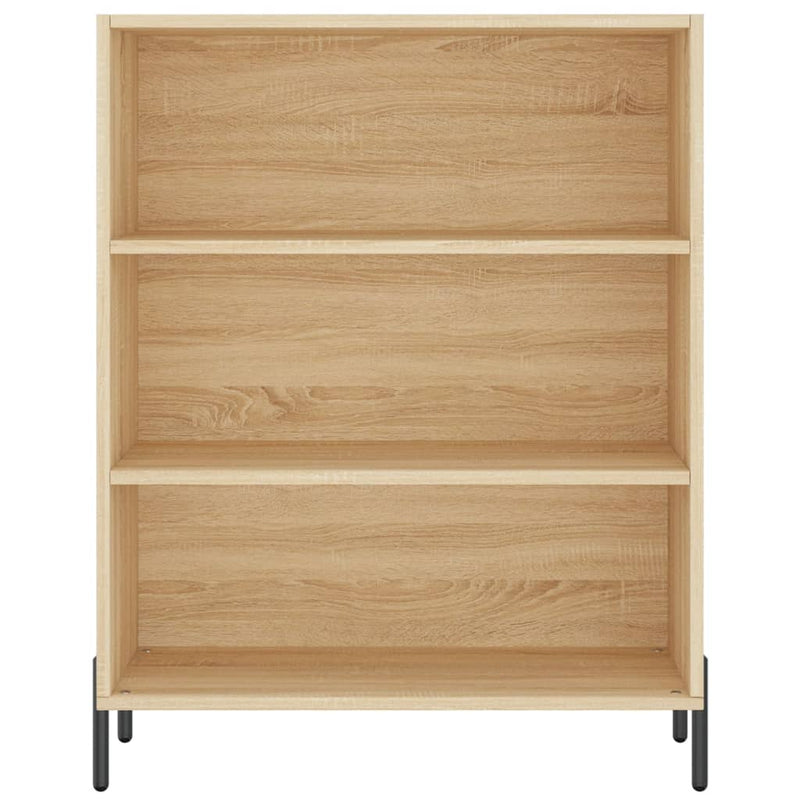 Highboard Sonoma-Eiche 69,5x32,5x180 cm Holzwerkstoff