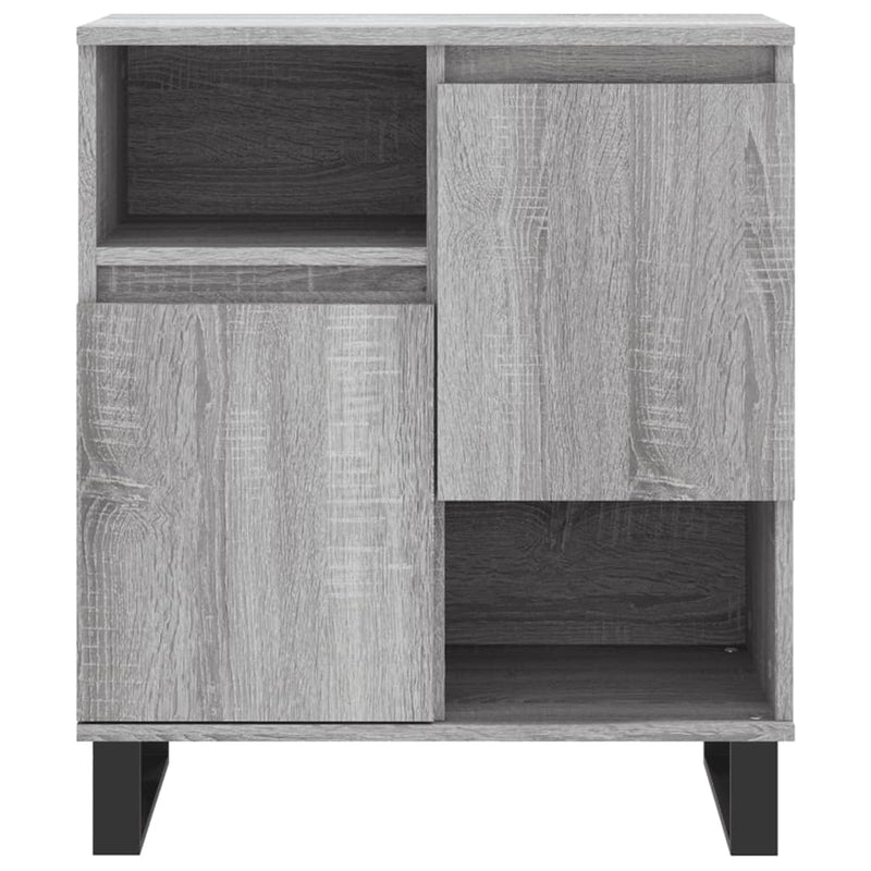 Sideboards 3 Stk. Grau Sonoma Holzwerkstoff