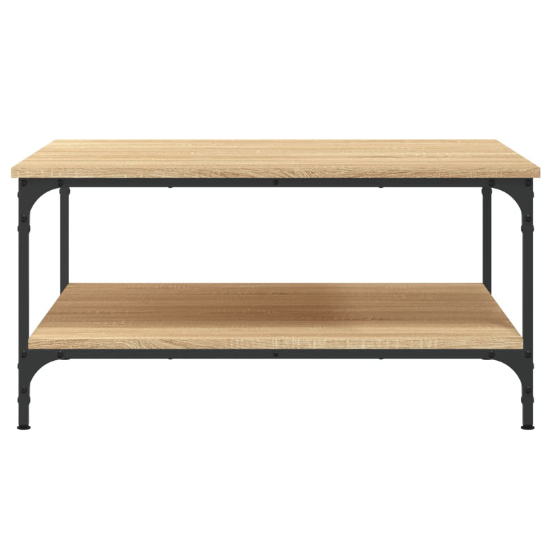 Couchtisch Sonoma-Eiche 80x80x40 cm Holzwerkstoff