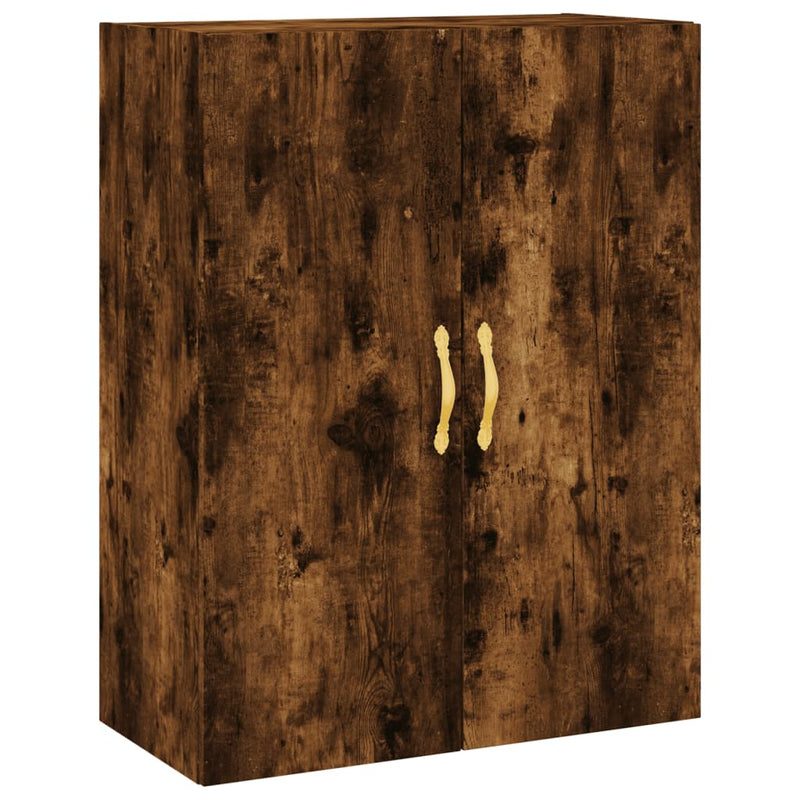 Wandschrank Räuchereiche 69,5x34x90 cm