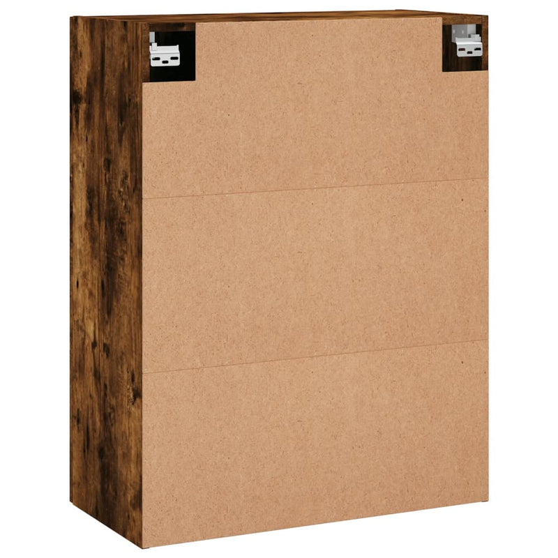 Wandschrank Räuchereiche 69,5x34x90 cm