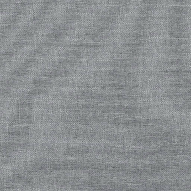 Tagesbett Hellgrau 80x200 cm Stoff