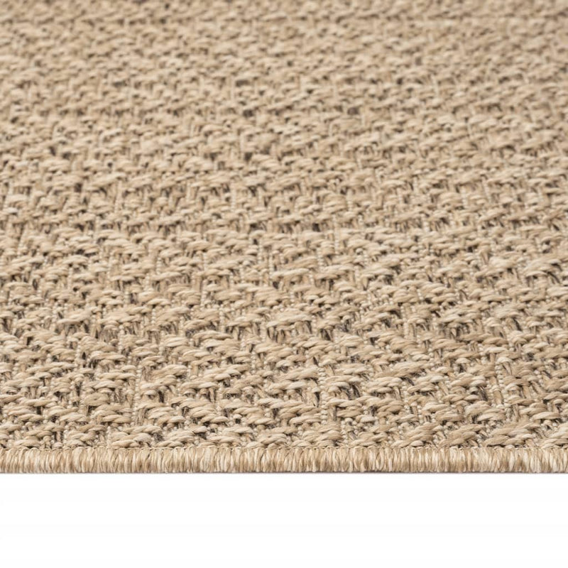 Teppich 200x290 cm Jute-Optik Innen und Außen