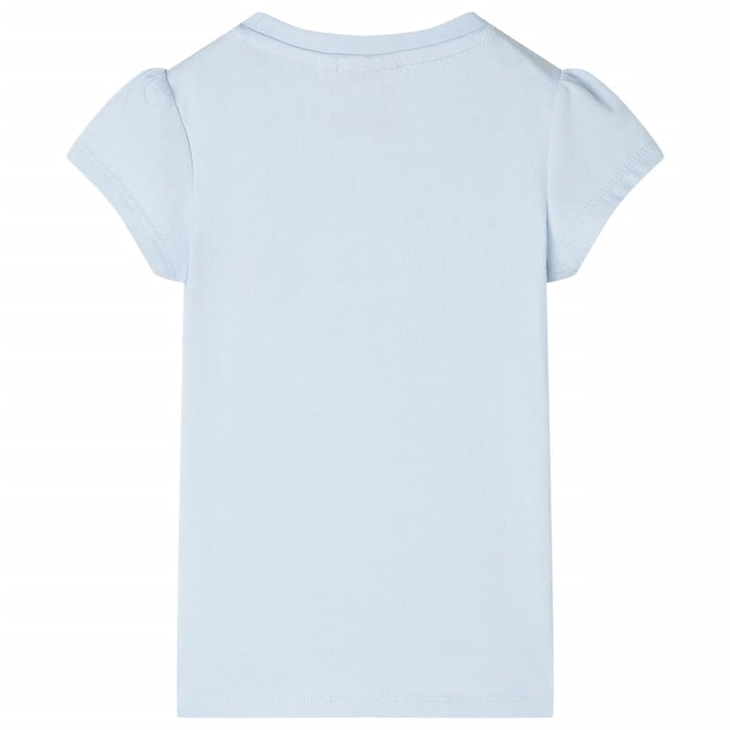 Kinder-T-Shirt Hellblau 104