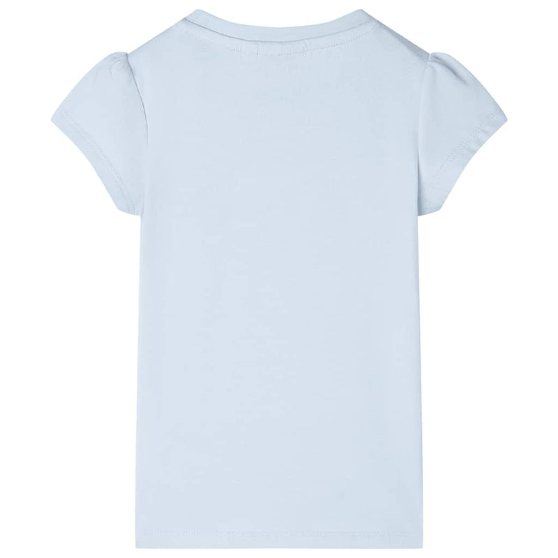 Kinder-T-Shirt Hellblau 140