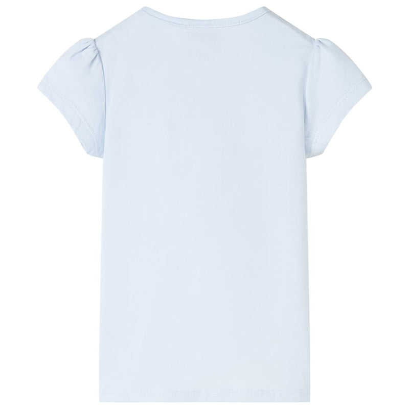 Kinder-T-Shirt Hellblau 116