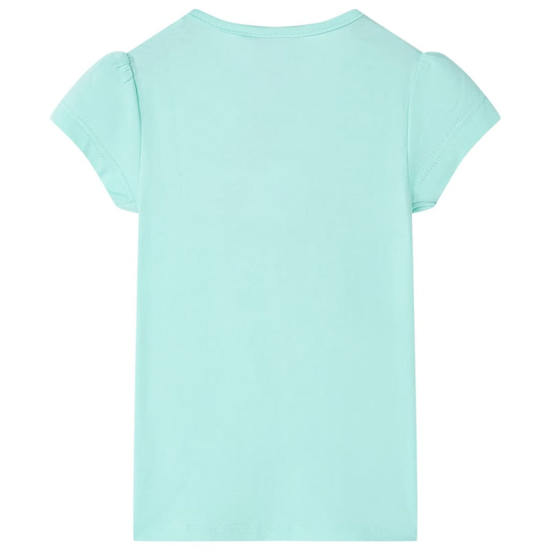 Kinder-T-Shirt Hellblau 92