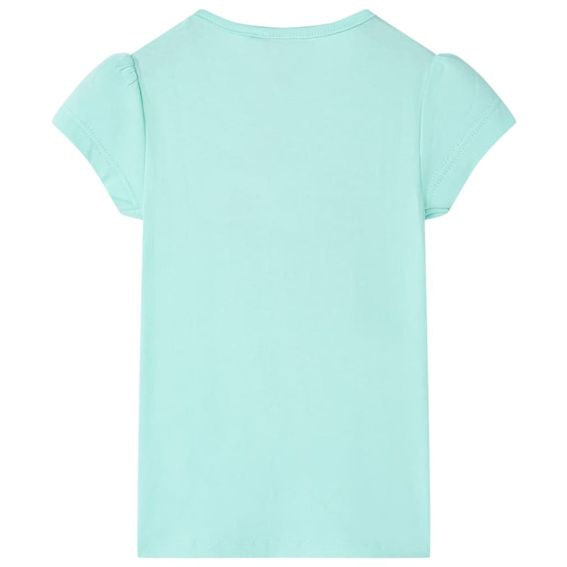 Kinder-T-Shirt Hellblau 140