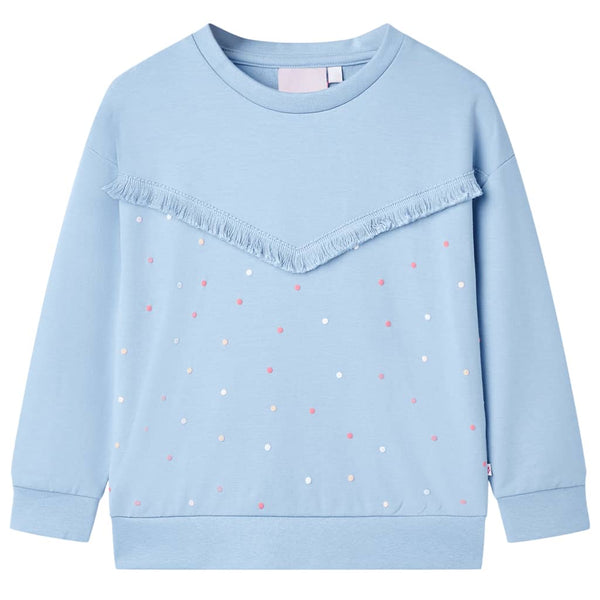 Kinder-Sweatshirt Blau 104