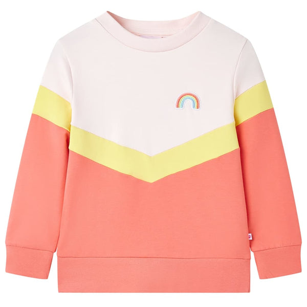 Kinder-Sweatshirt Zartrosa 104