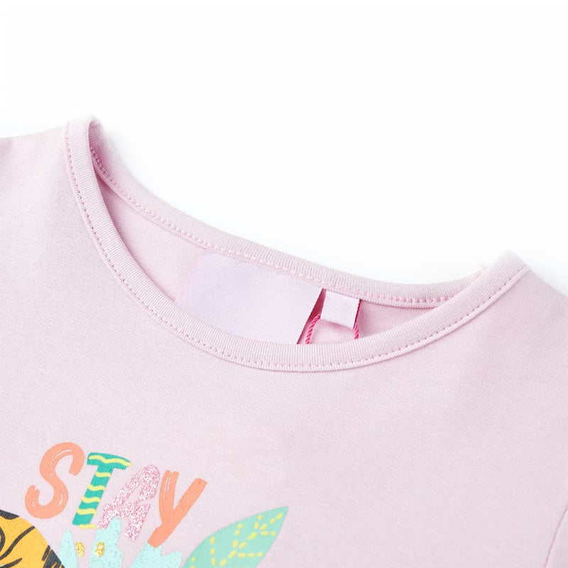 Kinder-T-Shirt Lila 116