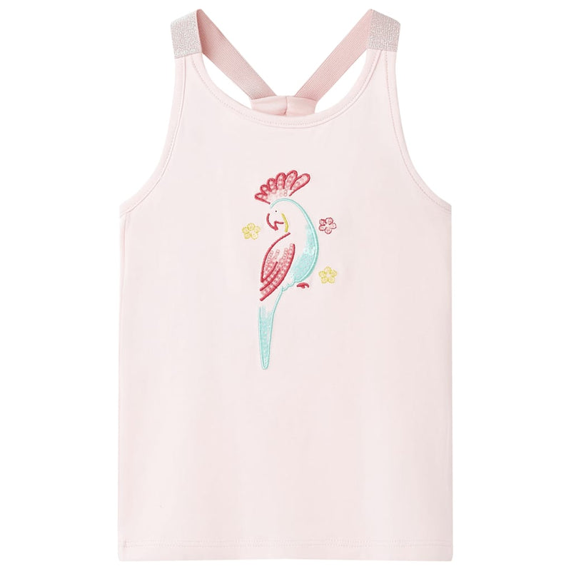 Kinder-Tanktop Zartrosa 104