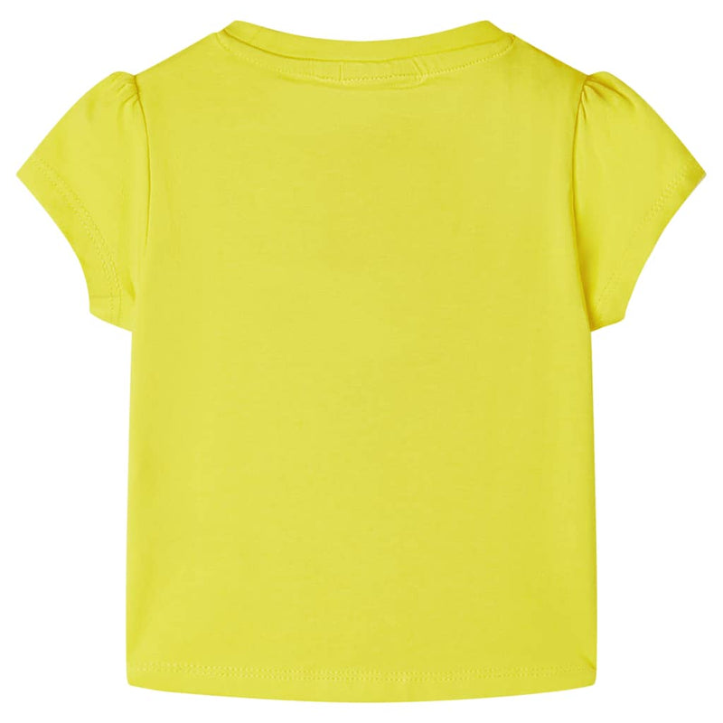 Kinder-T-Shirt Gelb 92