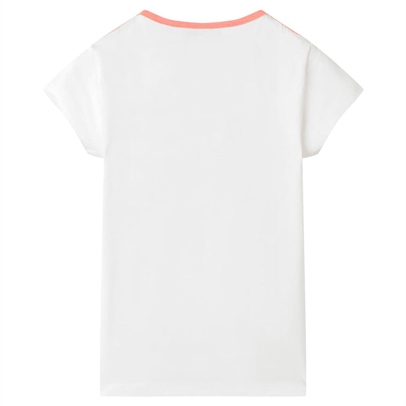 Kinder-T-Shirt Ecru 104